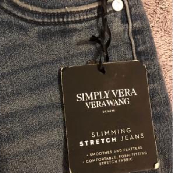 Simply Vera Verawang Skinny Jeans Size 0 - Picture 3 of 5